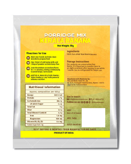 Trial Pack - First Foods Combo 4 Packs