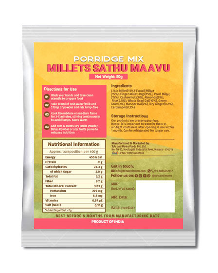 Trial Pack - Porridges Combo | Pack of  4