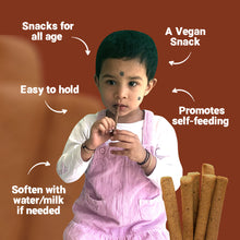 Load image into Gallery viewer, Buy 3 Teething Sticks & get Ragi & Almond Millet Cookies Free