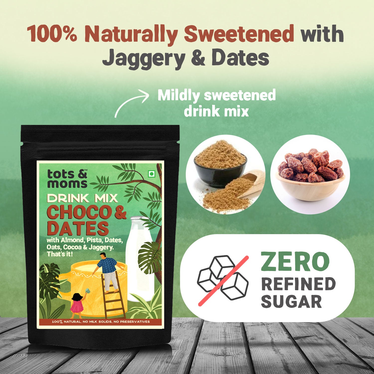 Choco & Dates with Jaggery Drink Mix | 200g