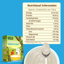 Load image into Gallery viewer, Barley & Rice Cereal | 200g