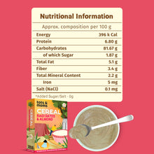 Load image into Gallery viewer, Instant Ragi Dates & Almonds Cereal | 200g