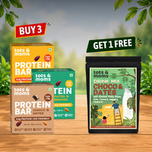 Load image into Gallery viewer, Buy 3 Protein Bar | Get 1 Drink Mix - Choco & Dates Free