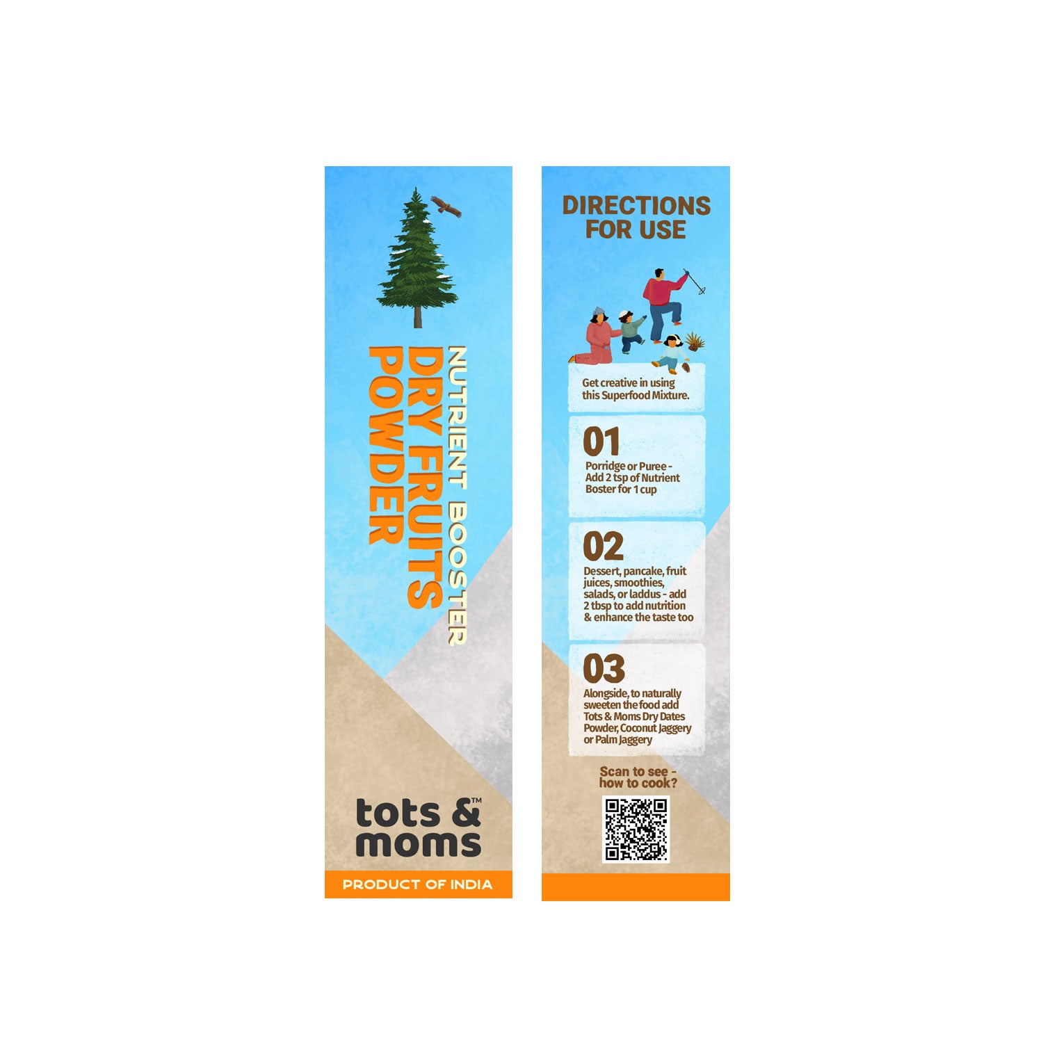 Dry Fruits Powder - Pack of 2 | 100g each