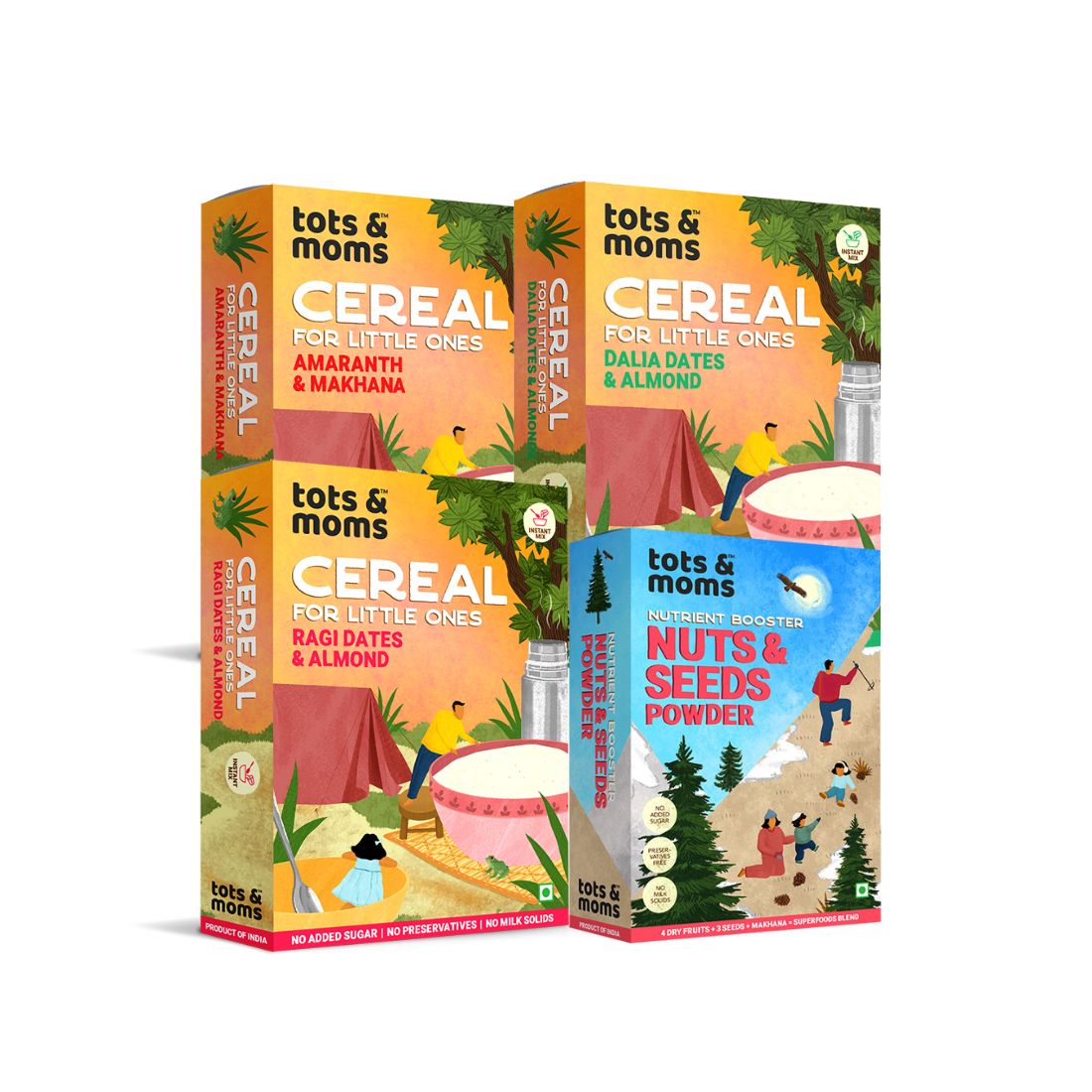 Travel Foods Combo - 2 | Pack of 4