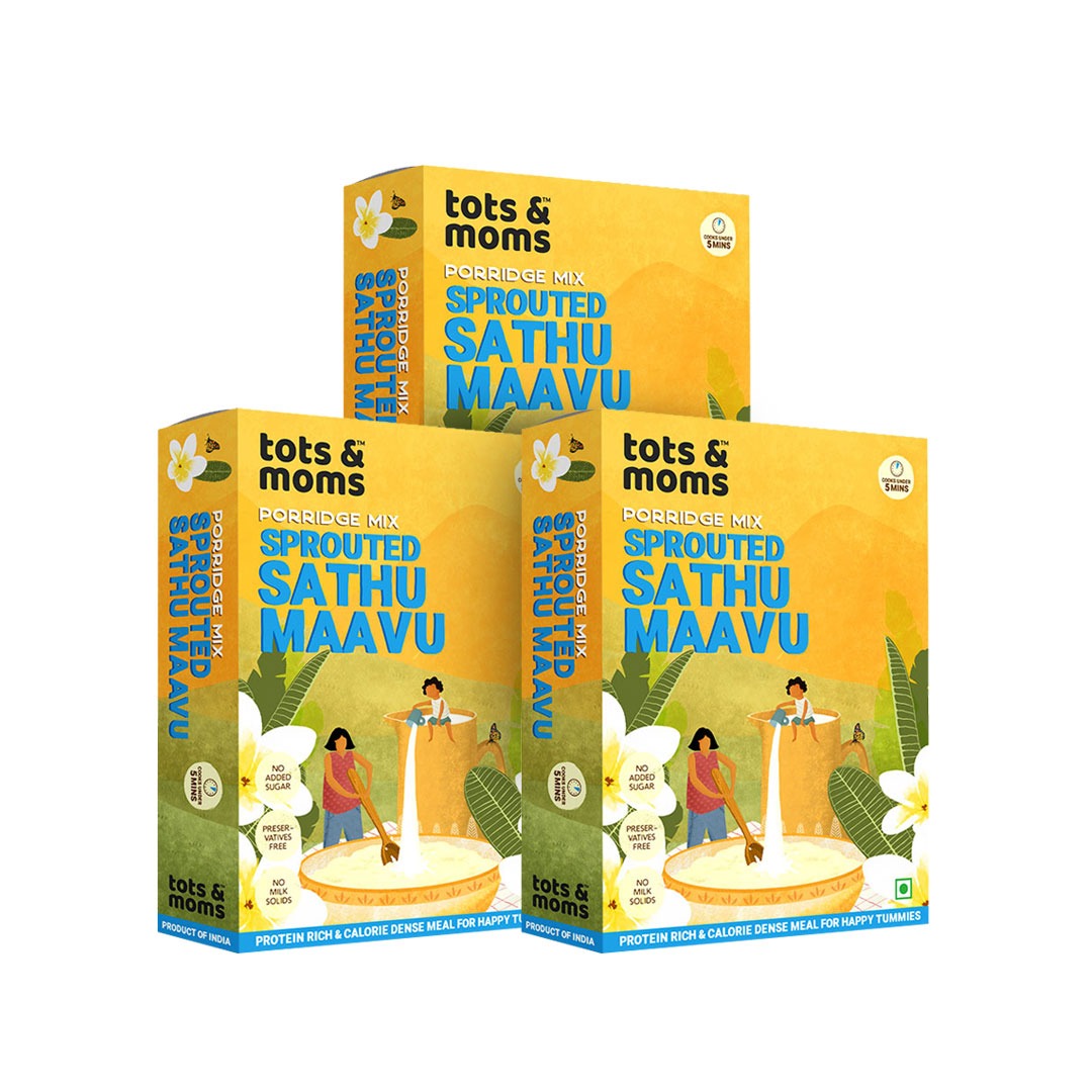 Sprouted Sathu Maavu - Pack of 3