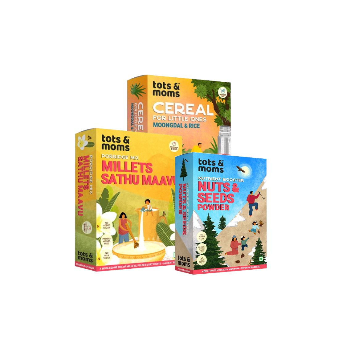 Protein Rich Foods Combo | Pack of 3