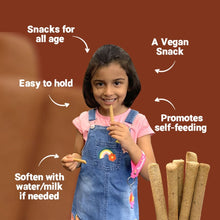 Load image into Gallery viewer, Ajwain & Jeera Teething Sticks | Healthy Snack for Babies & All Ages | 150g - Tots and Moms - BeNative Ventures Pvt. Ltd