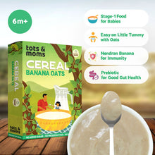 Load image into Gallery viewer, Banana Oats Cereal | 200g - Tots and Moms - BeNative Ventures Pvt. Ltd