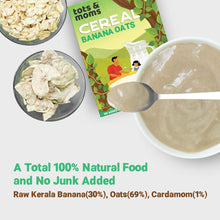 Load image into Gallery viewer, Banana Oats Cereal | 200g - Tots and Moms - BeNative Ventures Pvt. Ltd