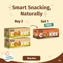 Load image into Gallery viewer, Buy 2 Cookies - Nuts & Seeds, Get Choco Bajra Free - Tots and Moms - BeNative Ventures Pvt. Ltd