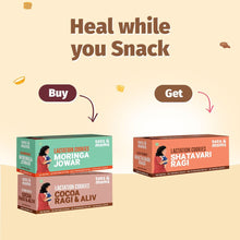 Load image into Gallery viewer, Buy 2 Lactation Cookies & Get 1 Free - Tots and Moms - BeNative Ventures Pvt. Ltd