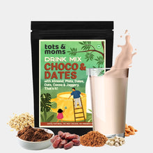 Load image into Gallery viewer, Choco & Dates with Jaggery Drink Mix | 200g - Tots and Moms - BeNative Ventures Pvt. Ltd
