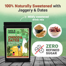 Load image into Gallery viewer, Choco & Dates with Jaggery Drink Mix | 200g - Tots and Moms - BeNative Ventures Pvt. Ltd