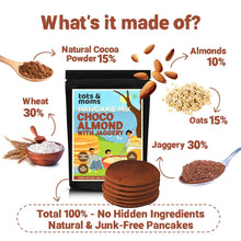 Load image into Gallery viewer, Pancake Mix | Choco Almond Pancake with Jaggery | 250g - Tots and Moms - BeNative Ventures Pvt. Ltd