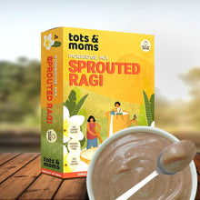 Load image into Gallery viewer, Sprouted Ragi Powder | 200g - Tots and Moms - BeNative Ventures Pvt. Ltd