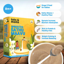 Load image into Gallery viewer, Sprouted Sathu Maavu | Multigrain Health Mix | 200g - Tots and Moms - BeNative Ventures Pvt. Ltd