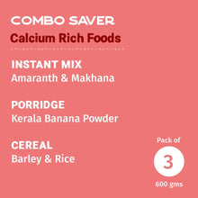 Load image into Gallery viewer, Calcium Rich Foods Combo - Pack of 3 - Tots and Moms - BeNative Ventures Pvt. Ltd