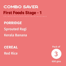 Load image into Gallery viewer, First Foods - Stage 1 Combo - Tots and Moms - BeNative Ventures Pvt. Ltd