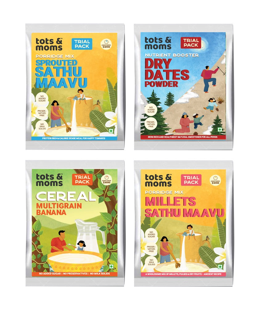 Multigrain Cereal Trial Pack Combo | 4 Packs