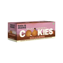 Load image into Gallery viewer, Millet &amp; Jaggery Cookies - Ragi &amp; Almonds | Pack of 6
