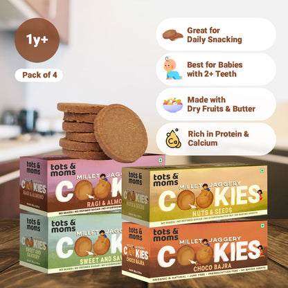 Pack 4 Kids Cookies at 20% Offer