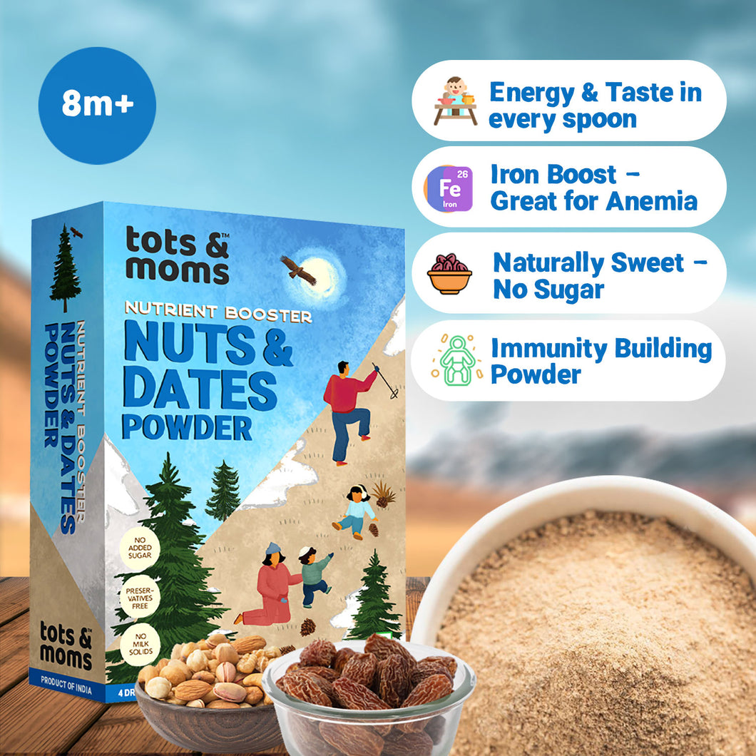 Nuts & Dates Powder – 7 Superfoods for Kids  | 100g