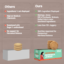 Load image into Gallery viewer, Moringa Jowar Lactation Cookies for New Moms | 150g
