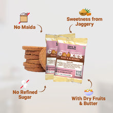Load image into Gallery viewer, Birthday Cookies - Pack of 50 - Ragi &amp; Almonds Cookies
