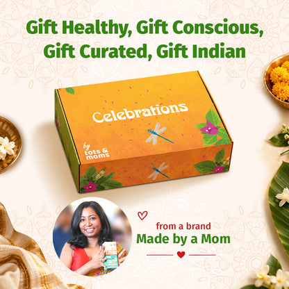 Corporate Festive Gift Box Hamper for Employees (Big) - Pack of 5 Healthy Snack