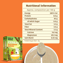 Load image into Gallery viewer, Multigrain Banana Cereal | 200g
