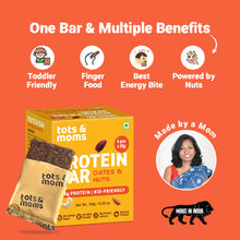 Load image into Gallery viewer, Dates &amp; Nuts Protein Bar | Healthy Snack | Kids Friendly | 150g
