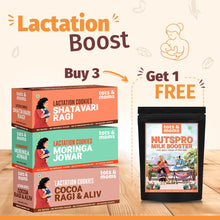 Load image into Gallery viewer, Buy 3 Lactation Cookies &amp; Get 1 NutsPro Drink Mix FREE
