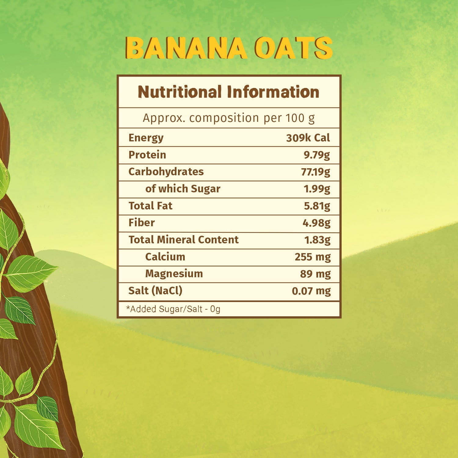 Buy Banana Oats Cereal - 200g