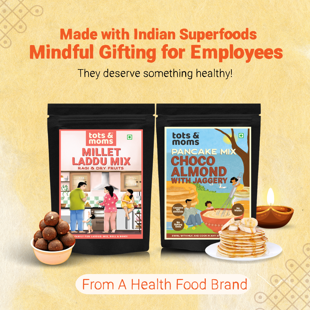 Corporate Festive Gift Box Hamper for Employees (Big) - Pack of 5 Healthy Snack