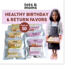 Load image into Gallery viewer, Birthday Cookies - Pack of 50 - Nuts &amp; Seeds Cookies
