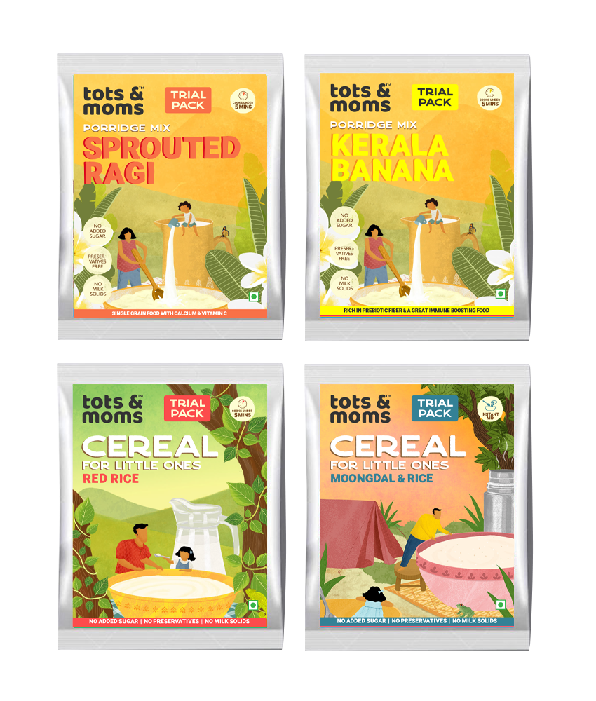Trial Pack - First Foods Combo 4 Packs