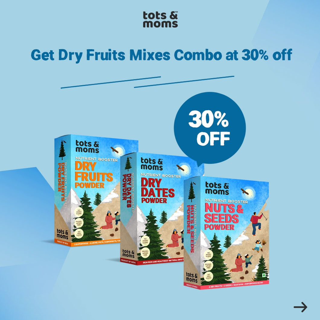 Get 30% Off on Dry Fruit Mixes Combo - Pack of 3