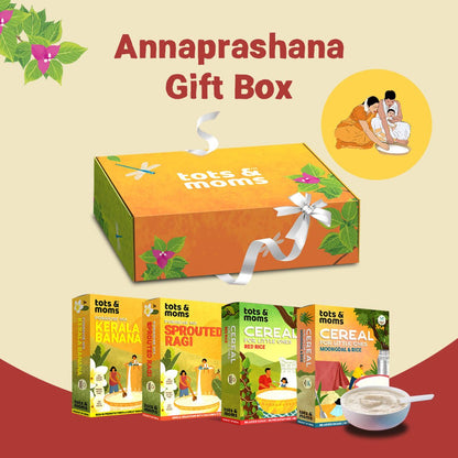 Annaprashana Gift Box | Best Baby First Foods above 6 months - Tots and Moms - BeNative Ventures Pvt. Ltd