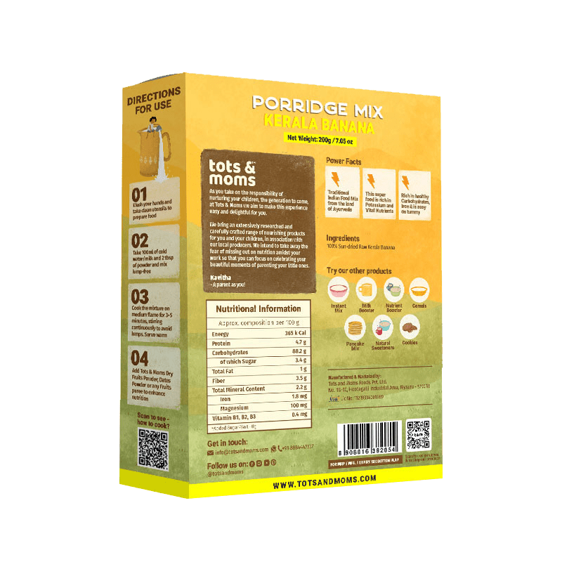 Annaprashana Gift Box | Best Baby First Foods above 6 months - Tots and Moms - BeNative Ventures Pvt. Ltd