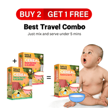 Load image into Gallery viewer, Buy 2 Instant Mix - Dalia Dates &amp; Almond and Ragi Dates &amp; Almond &amp; Get Ragi &amp; Oats FREE - Tots and Moms - BeNative Ventures Pvt. Ltd
