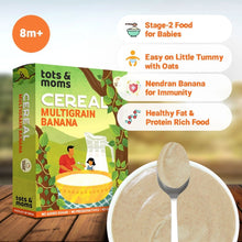 Load image into Gallery viewer, Buy 2 Multigrain Banana Cereal &amp; Get 1 Kerala Banana Powder Free - Tots and Moms - BeNative Ventures Pvt. Ltd
