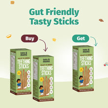 Load image into Gallery viewer, Buy 2 Teething Sticks – Millet &amp; Herbs &amp; Get 1 Free - Tots and Moms - BeNative Ventures Pvt. Ltd
