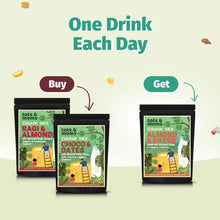 Load image into Gallery viewer, Buy Drink Mix – Ragi &amp; Almonds and Choco &amp; Dates, Get Drink Mix – Almond &amp; Dates Free - Tots and Moms - BeNative Ventures Pvt. Ltd
