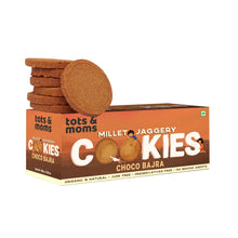 Load image into Gallery viewer, Cookies | Millet &amp; Jaggery | Choco Bajra | 150g - Tots and Moms - BeNative Ventures Pvt. Ltd
