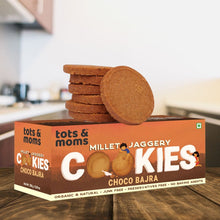 Load image into Gallery viewer, Cookies | Millet &amp; Jaggery | Choco Bajra | 150g - Tots and Moms - BeNative Ventures Pvt. Ltd
