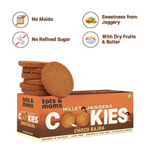 Load image into Gallery viewer, Cookies | Millet &amp; Jaggery | Choco Bajra | 150g - Tots and Moms - BeNative Ventures Pvt. Ltd
