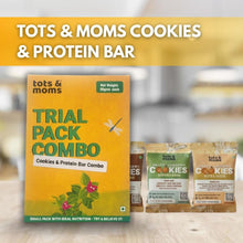 Load image into Gallery viewer, Cookies &amp; Protein Bar Trial Pack Combo | Ready to Eat Snacks - Tots and Moms - BeNative Ventures Pvt. Ltd

