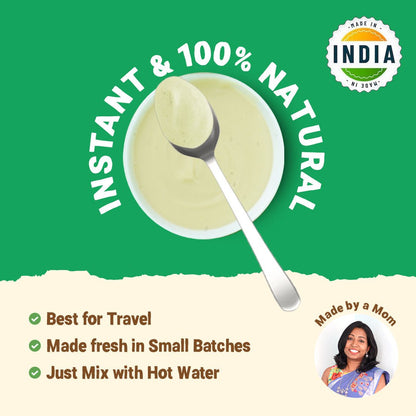 Dalia Dates & Almonds Instant Cereal | 200g - Tots and Moms - BeNative Ventures Pvt. Ltd
