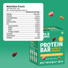 Load image into Gallery viewer, Dates &amp; Berries Protein Bar | Healthy Snack | Kids Friendly | 150g - Tots and Moms - BeNative Ventures Pvt. Ltd
